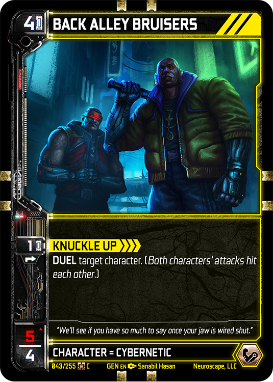 BACK ALLEY BRUISERS