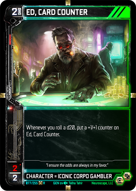 ED, CARD COUNTER