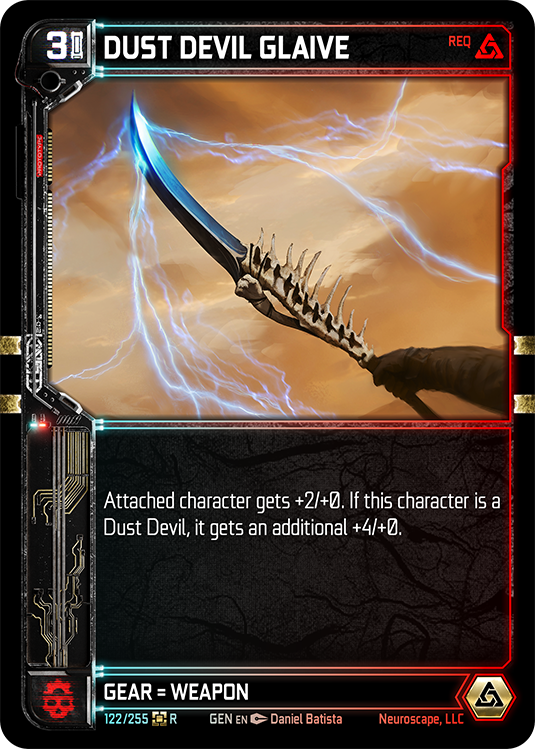 DUST DEVIL GLAIVE