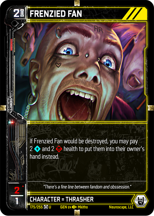 FRENZIED FAN