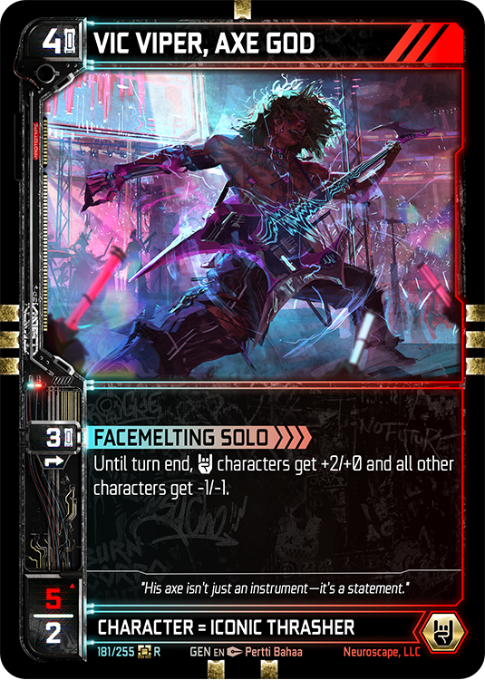 VIC VIPER, AXE GOD